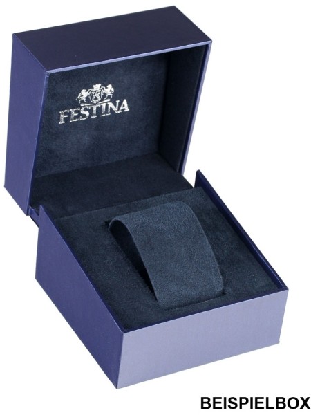 Festina The Originals F20339/4 herrklocka, äkta läder armband