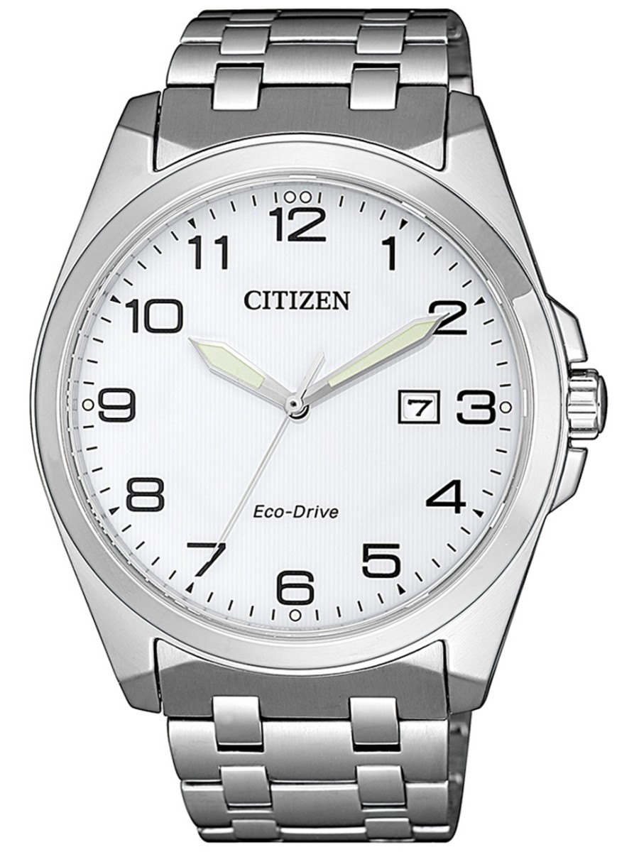 Citizen Eco-Drive Sports BM7108-81A men's watch, stainless steel strap |  DIALANDO® Belgium