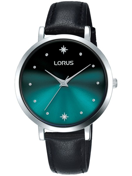Lorus RG259PX9 Reloj para mujer, correa de cuero real
