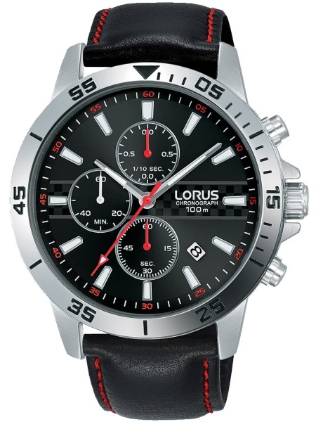 Lorus RM313FX9 herenhorloge, echt leer bandje