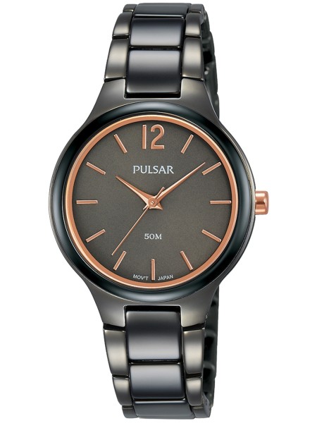 Pulsar PH8435X1 γυναικείο ρολόι, με λουράκι stainless steel / ceramics
