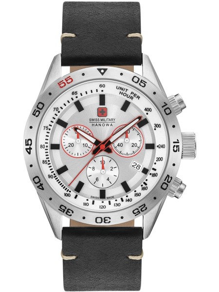 Swiss Military Hanowa Challenger Pro 06-4318.04.001 men's watch, cuir véritable strap