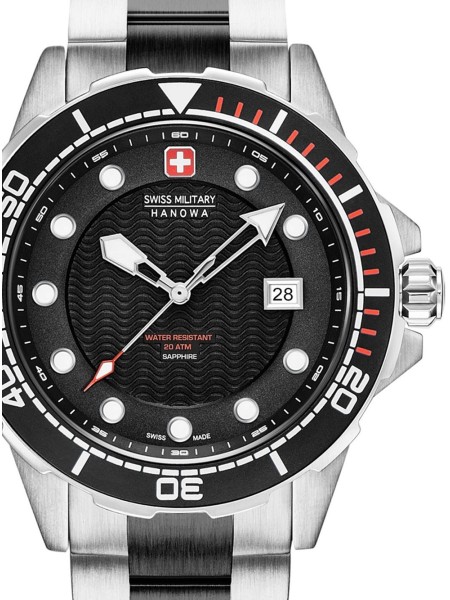 Swiss Military Hanowa 06-5315.33.007 herrklocka, rostfritt stål armband