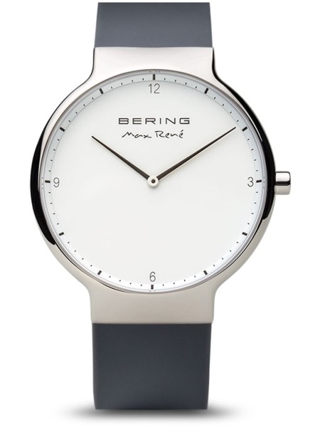 Bering Max René 15540-400 Reloj para hombre, correa de silicona