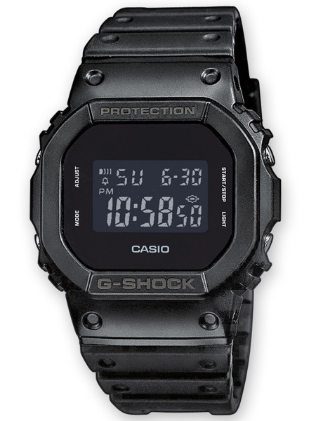 Casio G-Shock DW-5600BB-1ER herrklocka, harts armband