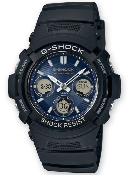 Casio G-Shock AWG-M100SB-2AER herrklocka, harts armband