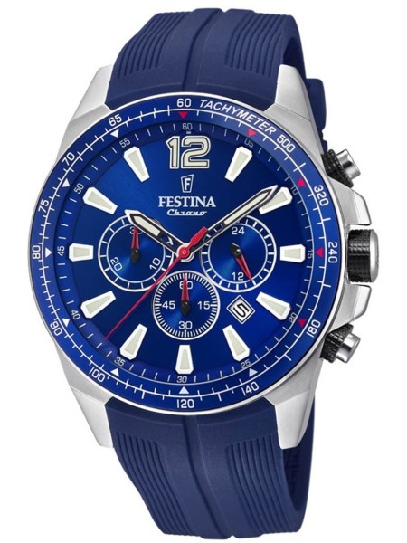 Festina Sports Chrono F20376/1 men's watch, silicone strap