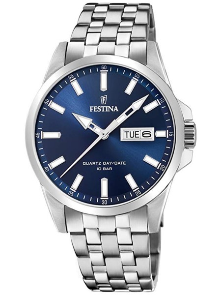 Festina F20357/3 men's watch, stainless steel strap