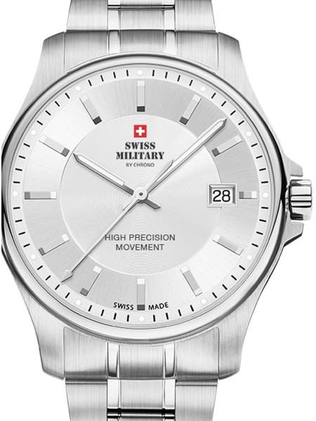 Swiss Military by Chrono SM30200.02 Reloj para hombre, correa de acero inoxidable