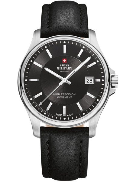 Swiss Military by Chrono SM30200.10 men's watch, cuir véritable strap