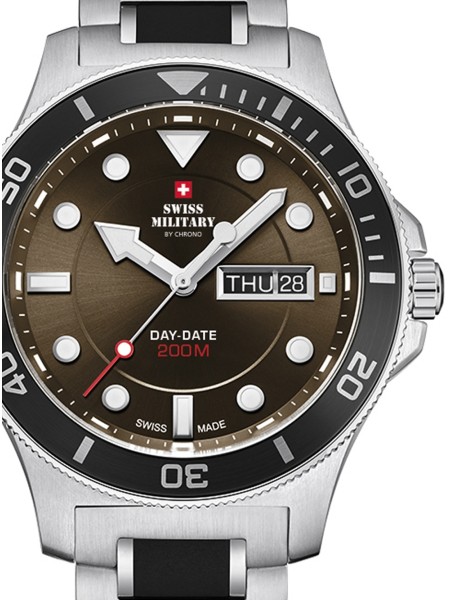 Swiss Military by Chrono SM34068.03 herreur, rustfrit stål rem