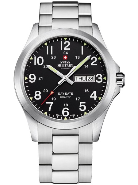 Swiss Military by Chrono SMP36040.25 montre pour homme, acier inoxydable sangle