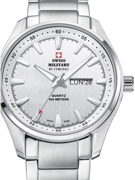 Swiss Military by Chrono SM34027.02 herreur, rustfrit stål rem