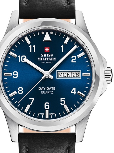 Swiss Military by Chrono SM34071.03 men's watch, cuir véritable strap