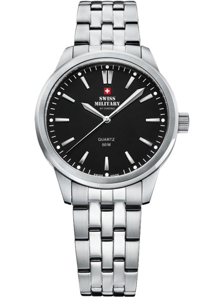 Swiss Military by Chrono SMP36010.01 dameshorloge, roestvrij staal bandje