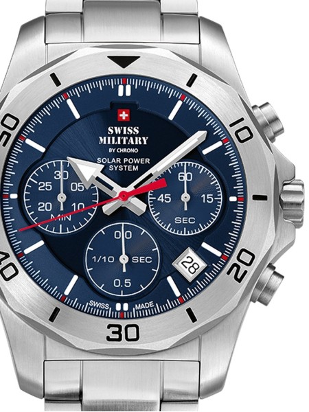 Swiss Military by Chrono SMS34072.02 herreur, rustfrit stål rem