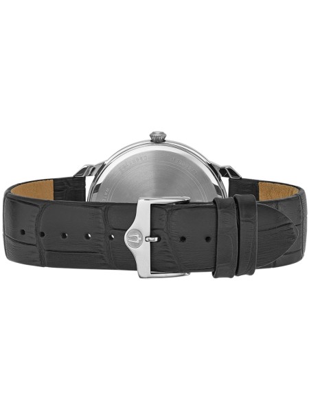 Bulova 96A133 men's watch, real leather strap