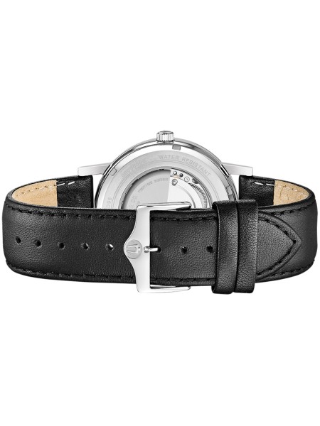 Bulova Klassik Automatik 96C130 men's watch, cuir véritable strap