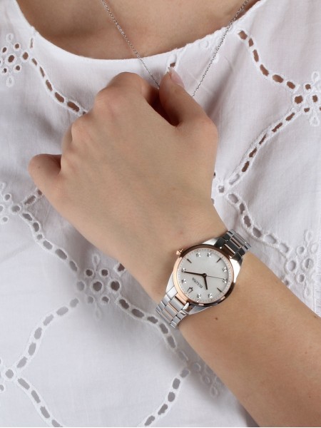 Bulova Klassik 98P183 Γυναικείο ρολόι, stainless steel λουρί