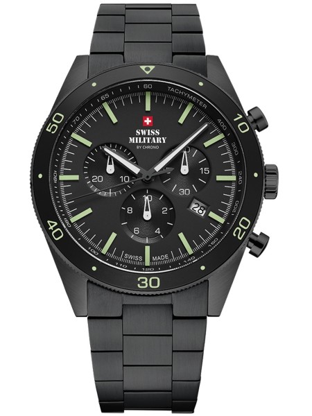 Swiss Military by Chrono SM34079.03 herreur, rustfrit stål rem