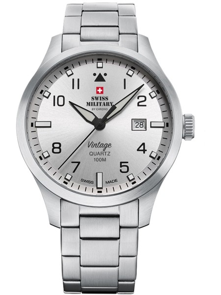 Swiss Military by Chrono SM34078.02 herreur, rustfrit stål rem