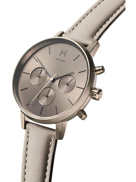 MVMT Nova FC01-TITA Relógio para mulher, pulseira de cuero real