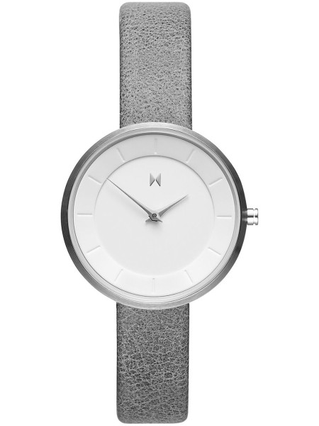 MVMT MOD FB01-SGR Relógio para mulher, pulseira de cuero real
