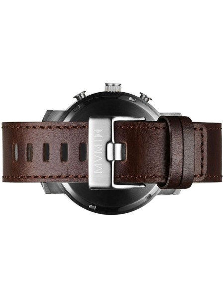 MVMT MC01-SBRL men's watch, real leather strap