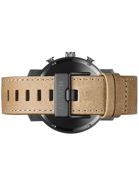 MVMT MC01-GML men's watch, real leather strap