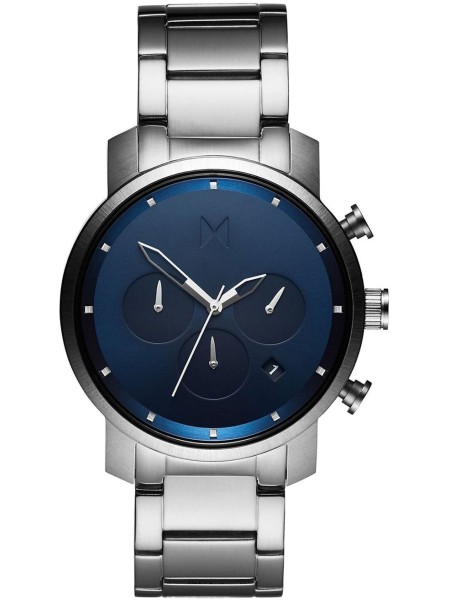 MVMT Chrono MC02-SBLU men's watch, stainless steel strap