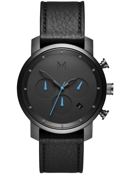 MVMT MC02-GUBL men's watch, real leather strap