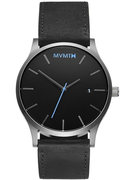 MVMT Classic MM01-BSL men's watch, real leather strap