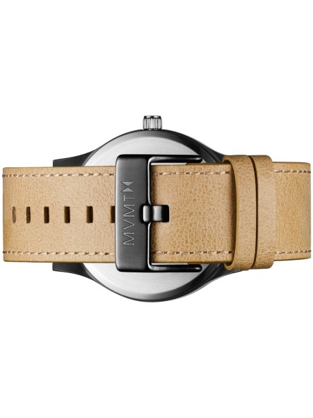 MVMT Classic MM01-GML men's watch, cuir véritable strap