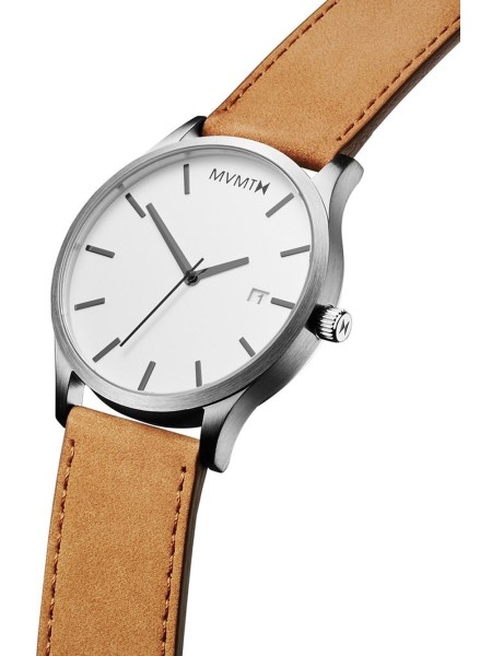 MVMT Classic L213.1L.331 men's watch, real leather strap