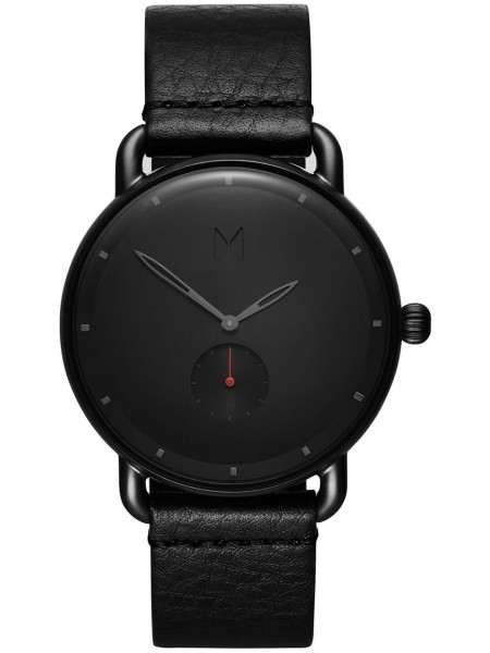 MVMT MR01-BBL men's watch, real leather strap