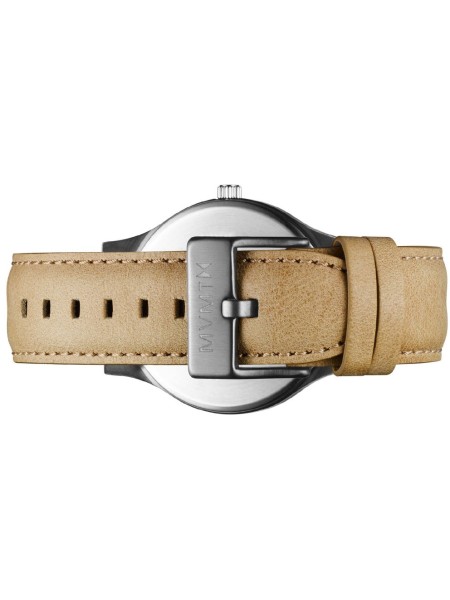 MVMT 40 Series MT01-GML men's watch, real leather strap