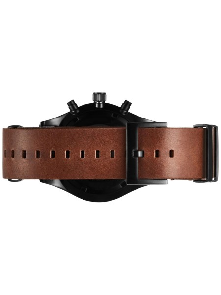 MVMT Voyager MV01-BTL2 men's watch, real leather strap