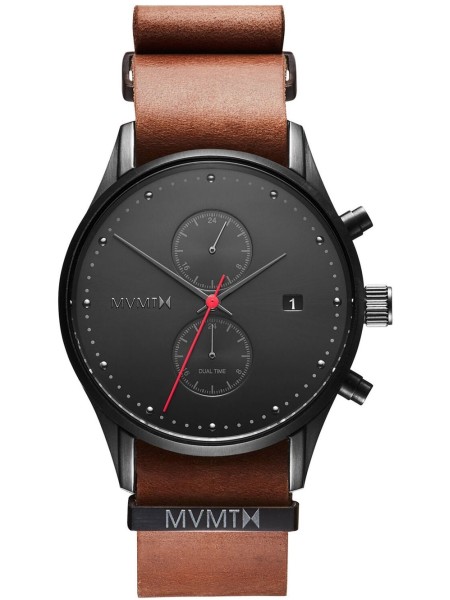 MVMT Voyager MV01-BTL2 men's watch, real leather strap