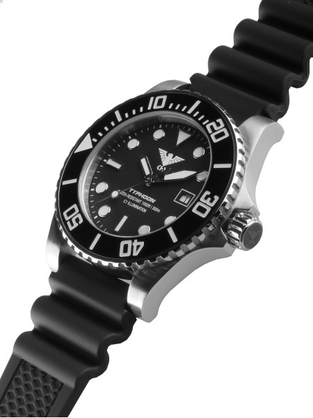 KHS KHS.TYS.DB men's watch, silicone strap