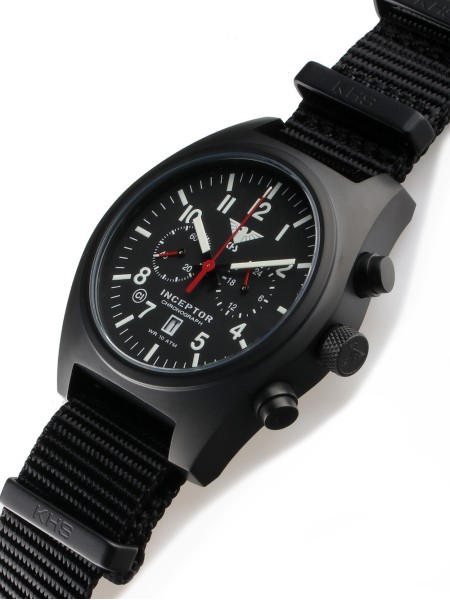 KHS Inceptor KHS.INCBSC.NB men's watch, textile strap