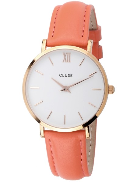 Cluse Minuit CL30045 Relógio para mulher, pulseira de cuero real