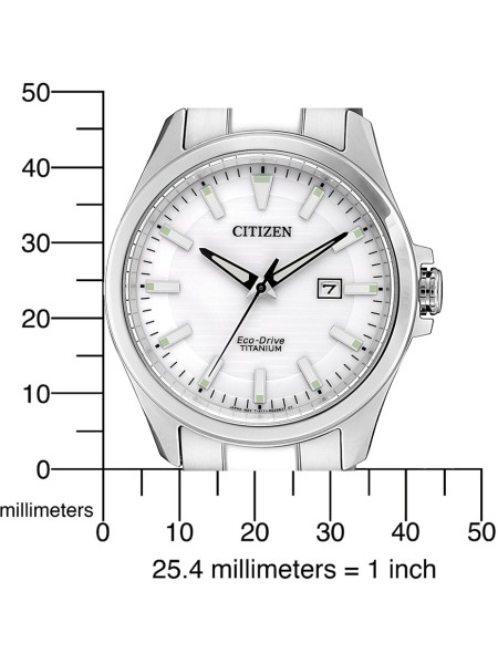 Citizen BM7470-84A men's watch, titanium strap