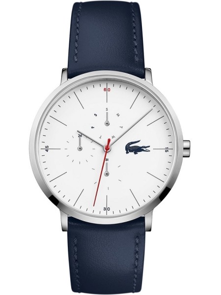 Lacoste 2010975 men's watch, real leather strap