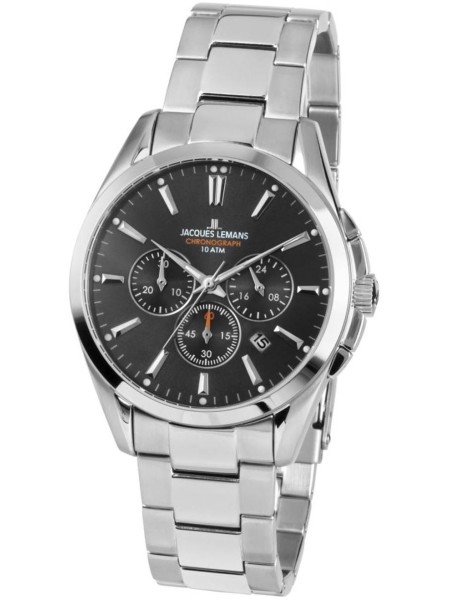 Jacques Lemans 1-1945D men's watch, stainless steel strap