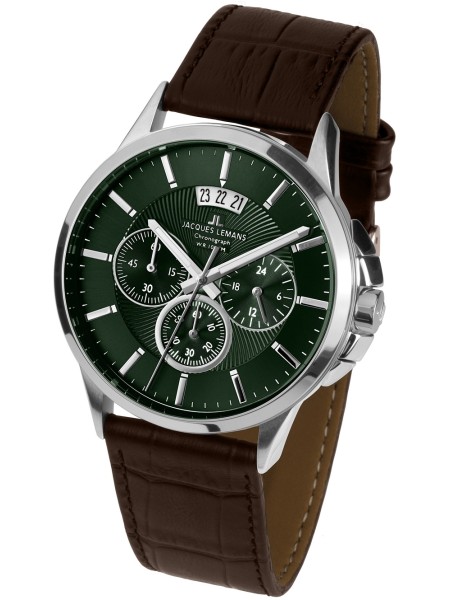 Jacques Lemans Sydney 1-1542O men's watch, cuir véritable strap