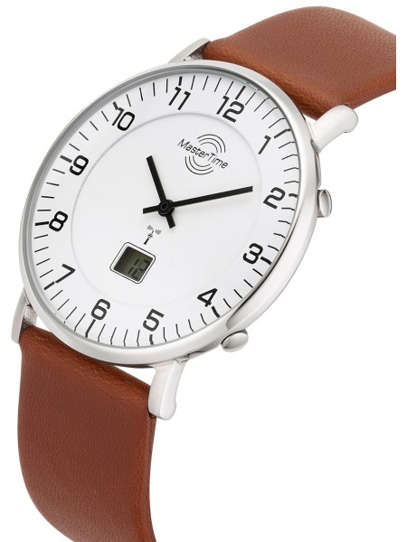 Master Time Funk Advanced Series MTGS-10561-12L men's watch, real leather strap