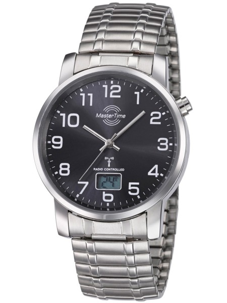 Master Time Funk Basic Series MTGA-10308-22M Reloj para hombre, correa de acero inoxidable