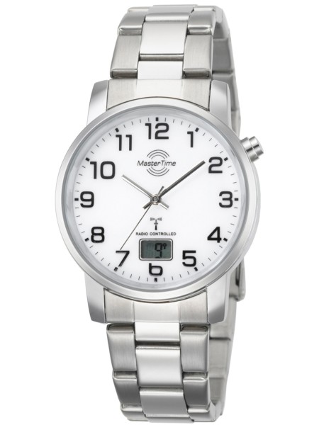 Master Time Funk Basic Series MTGA-10300-12M Reloj para hombre, correa de acero inoxidable