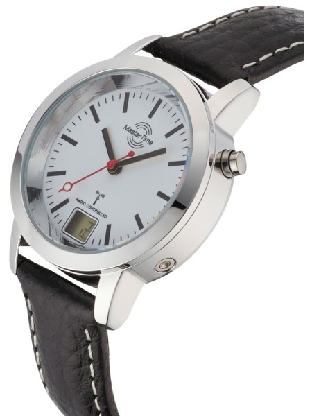 Master Time Funk Basic Series Bahnhofsuhr MTLA-10593-21L Relógio para mulher, pulseira de cuero real