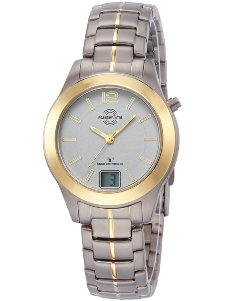 Master Time Funk Expert Titan Series MTLT-10354-42M γυναικείο ρολόι, με λουράκι titanium